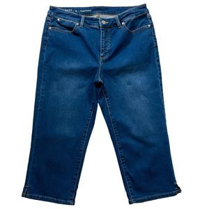 Talbots Blue Cropped Jeans